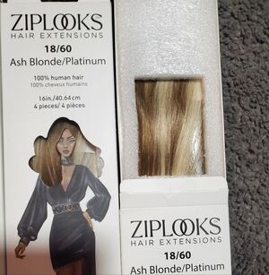 Ash Blonde/Platinum Hair Extensions